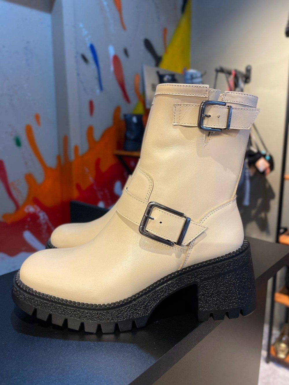 Bota off white Smidt