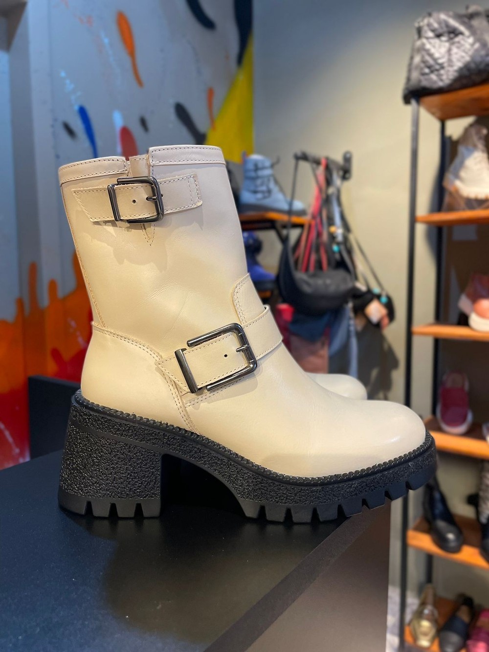 Bota off white Smidt