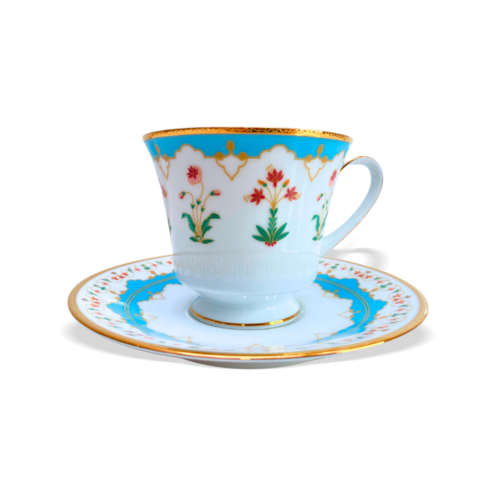 Set de Xícaras de Chá Royal Blossom 12 peças