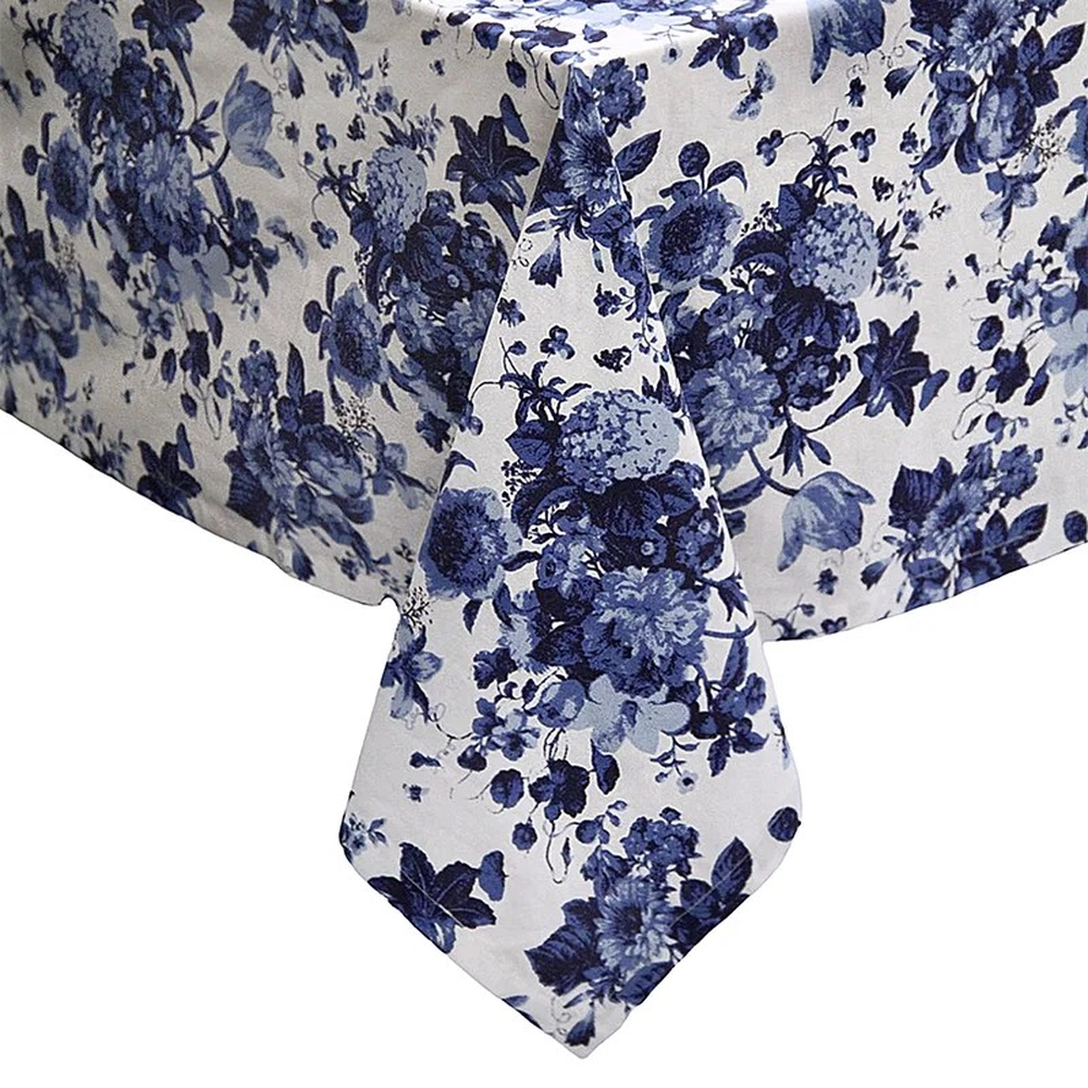 Tolha de Mesa Blue Floral Print