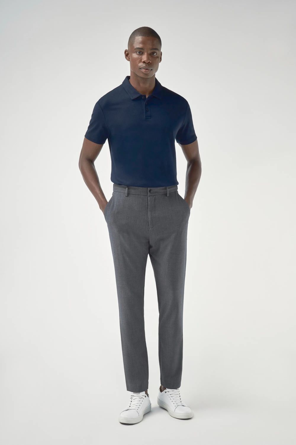 Calça Maleável Cinza