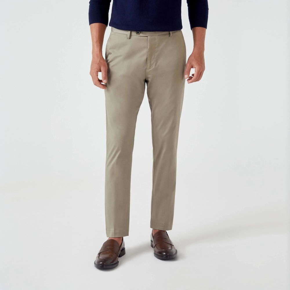 Calça Algodão Premium Khaki