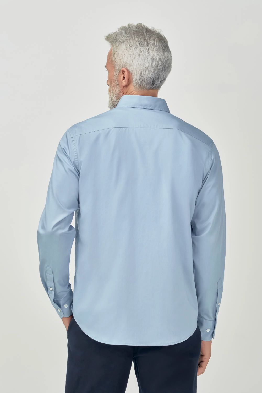 Camisa Chino Azul Claro