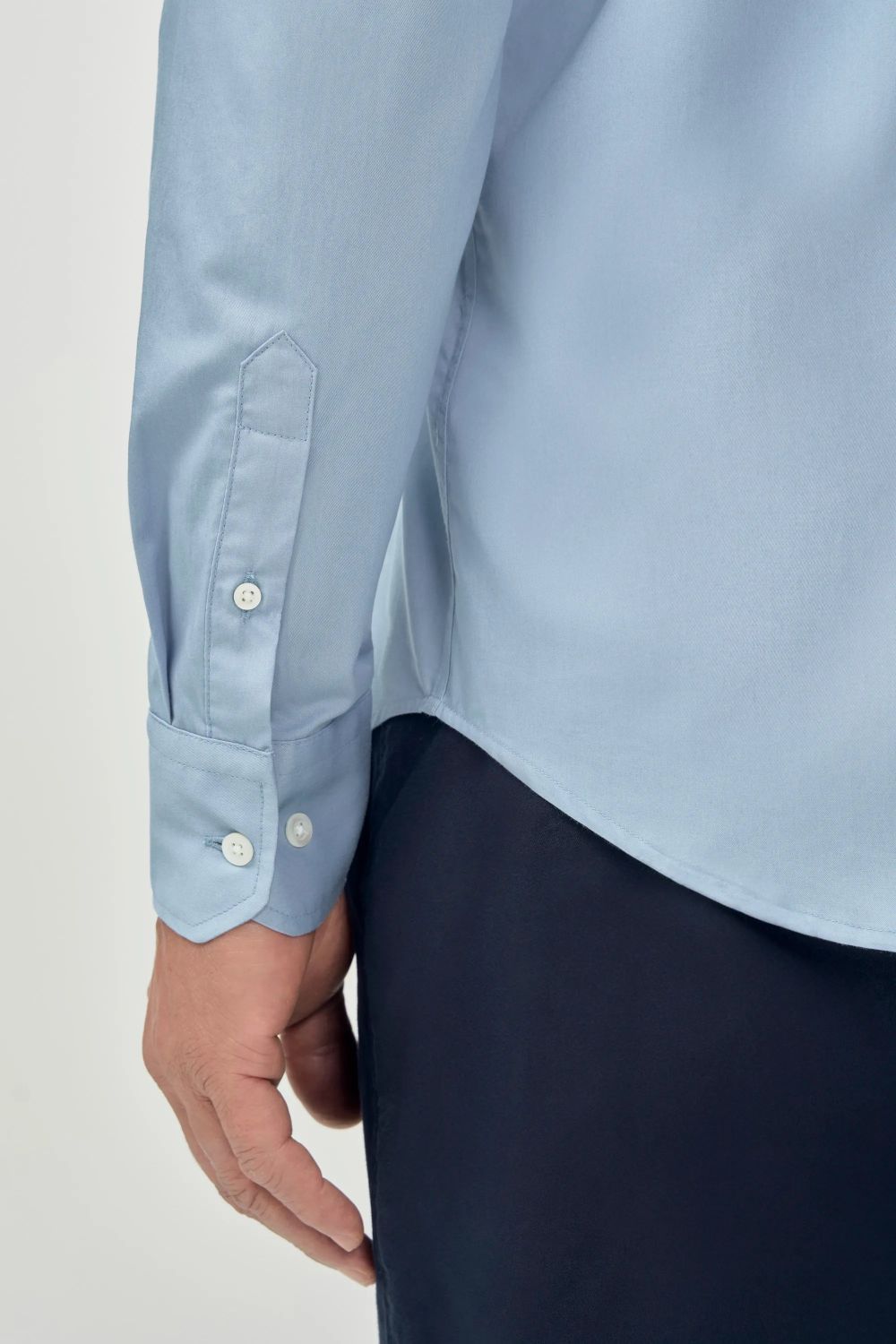 Camisa Chino Azul Claro