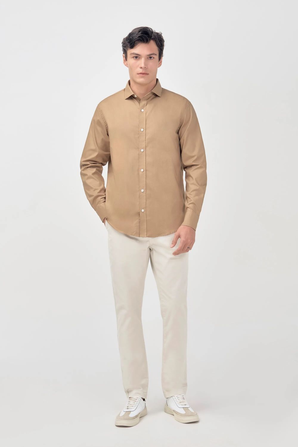 Camisa Chino Khaki