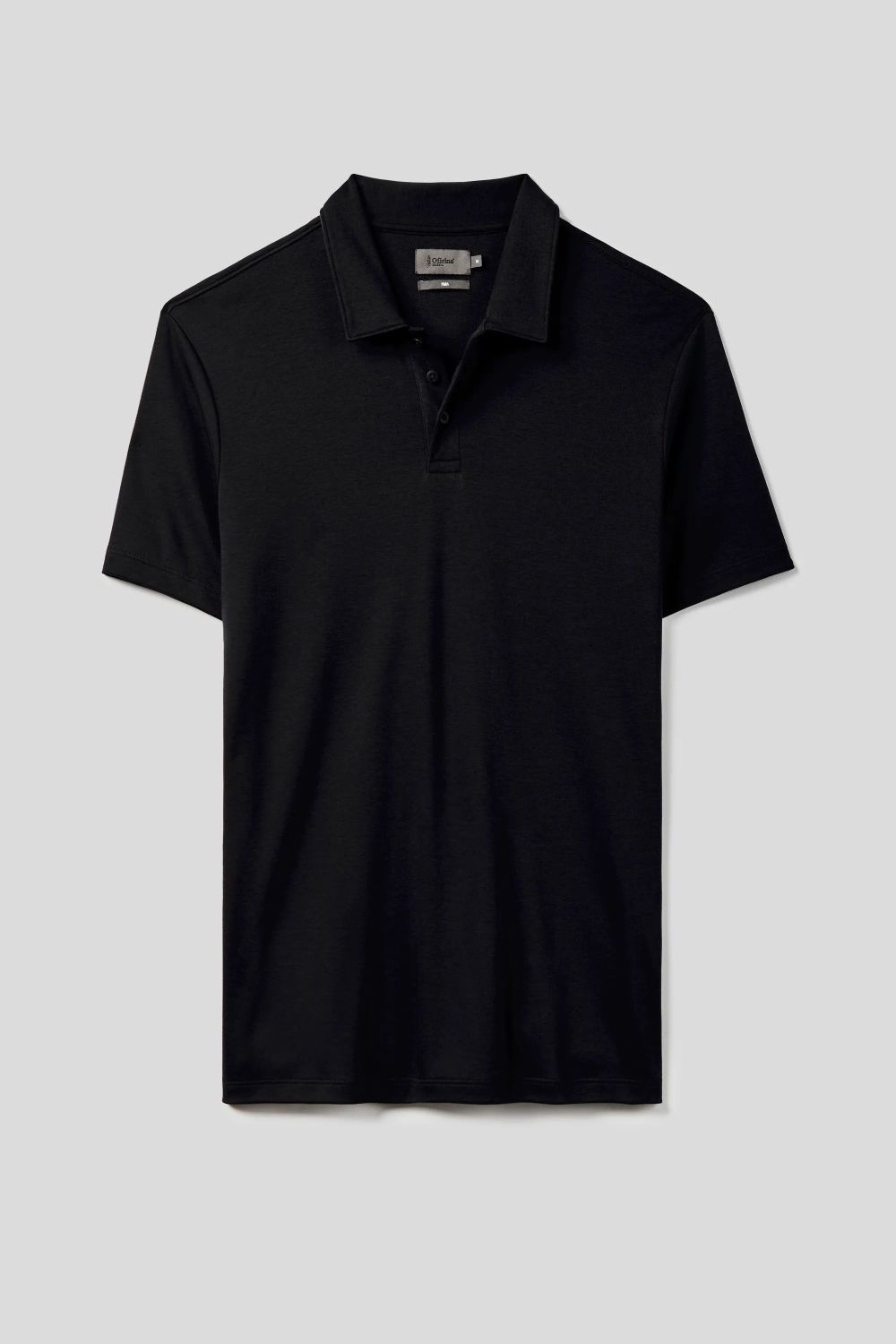 Polo Malha Pima Preta