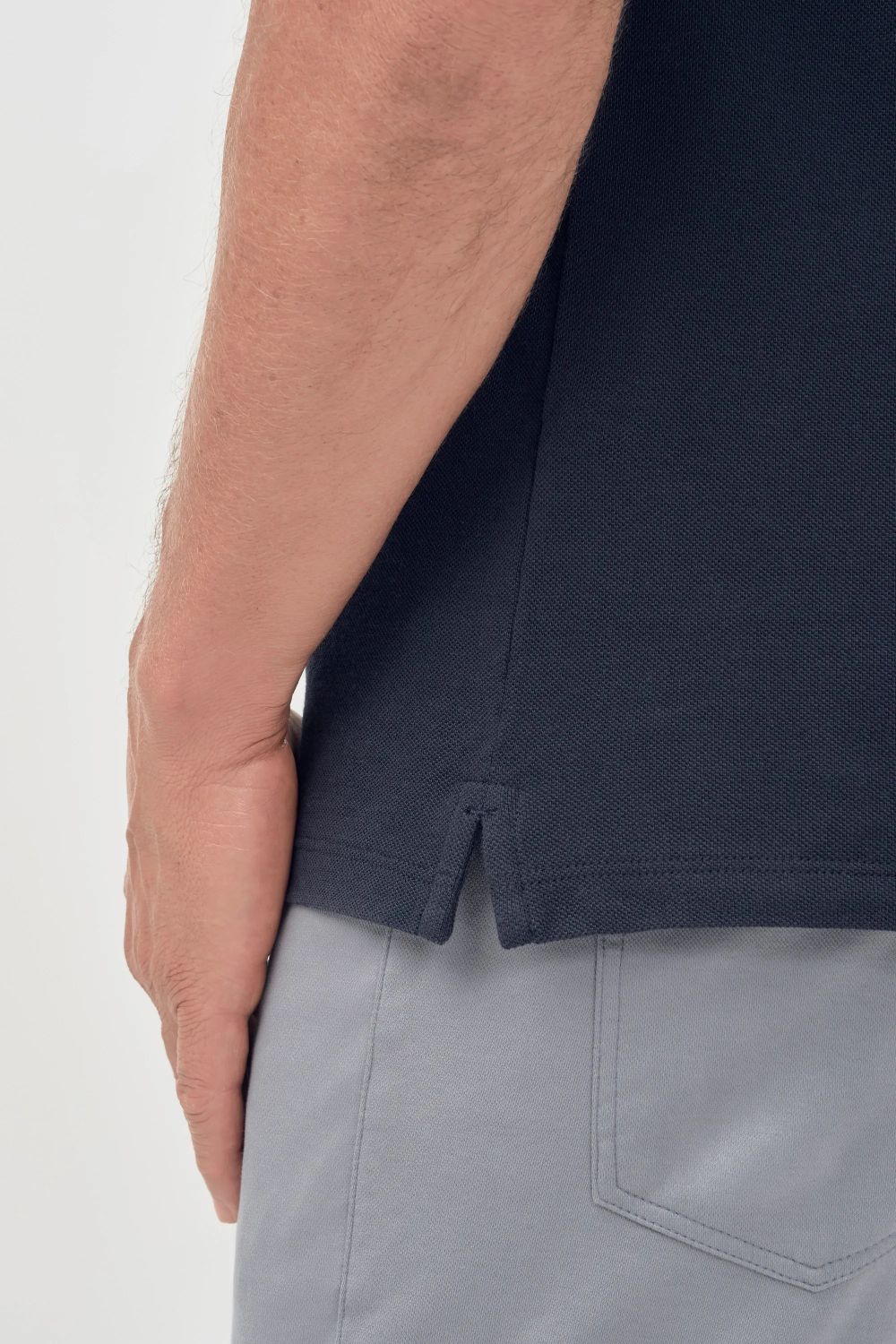 Polo Pima Aero Azul Marinho