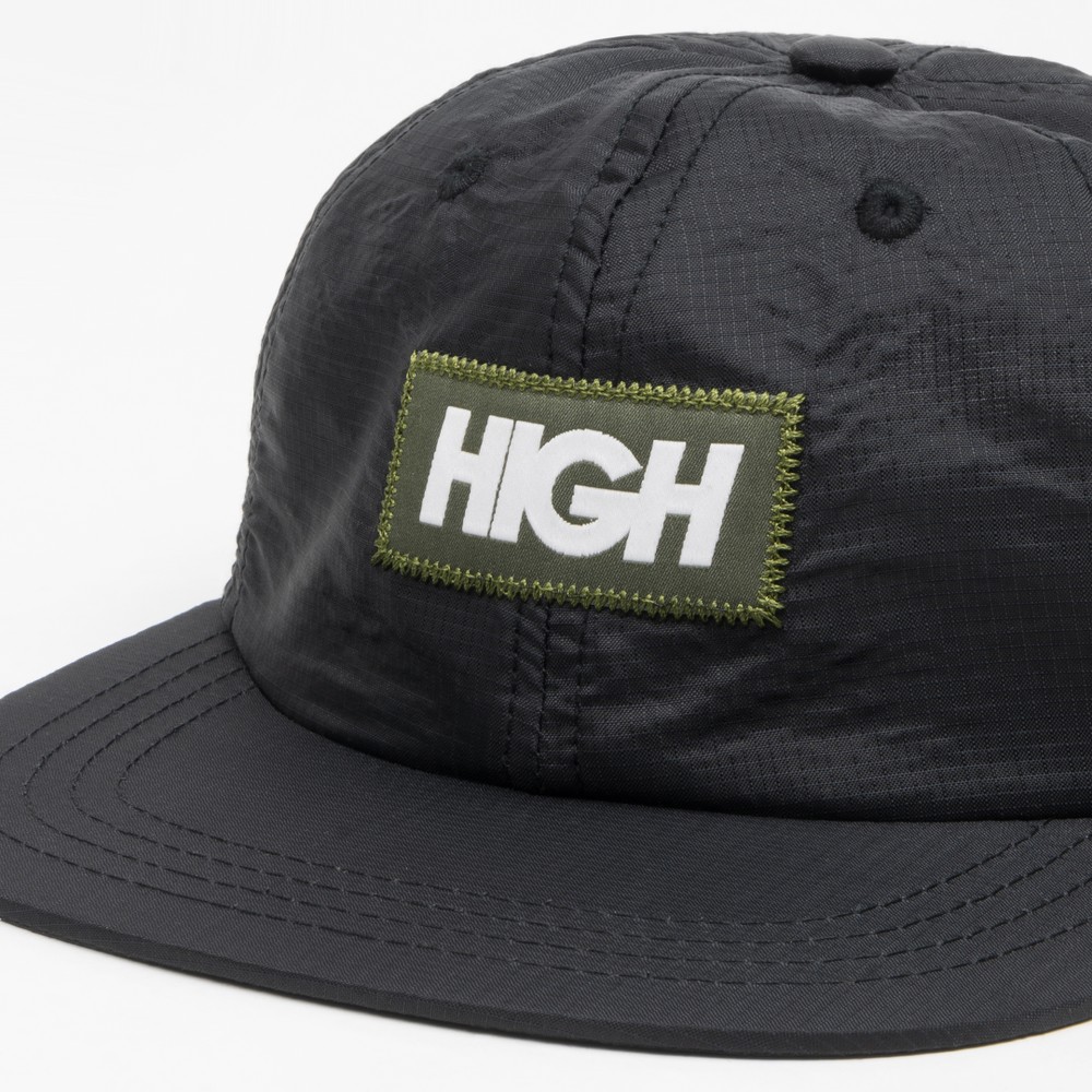 Boné High Company 6 Panel Logo Preto - Rock City