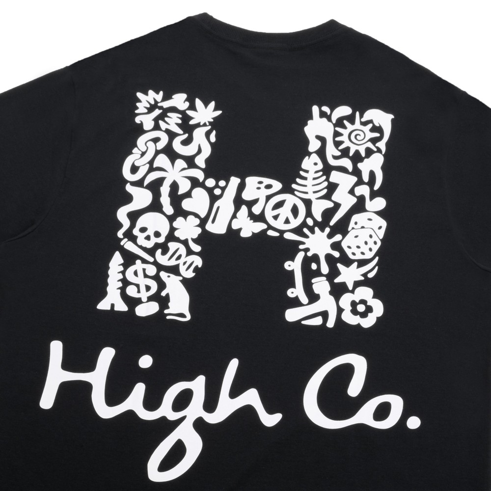 Camiseta High Goddess Black - Yerbah Skate Shop, high