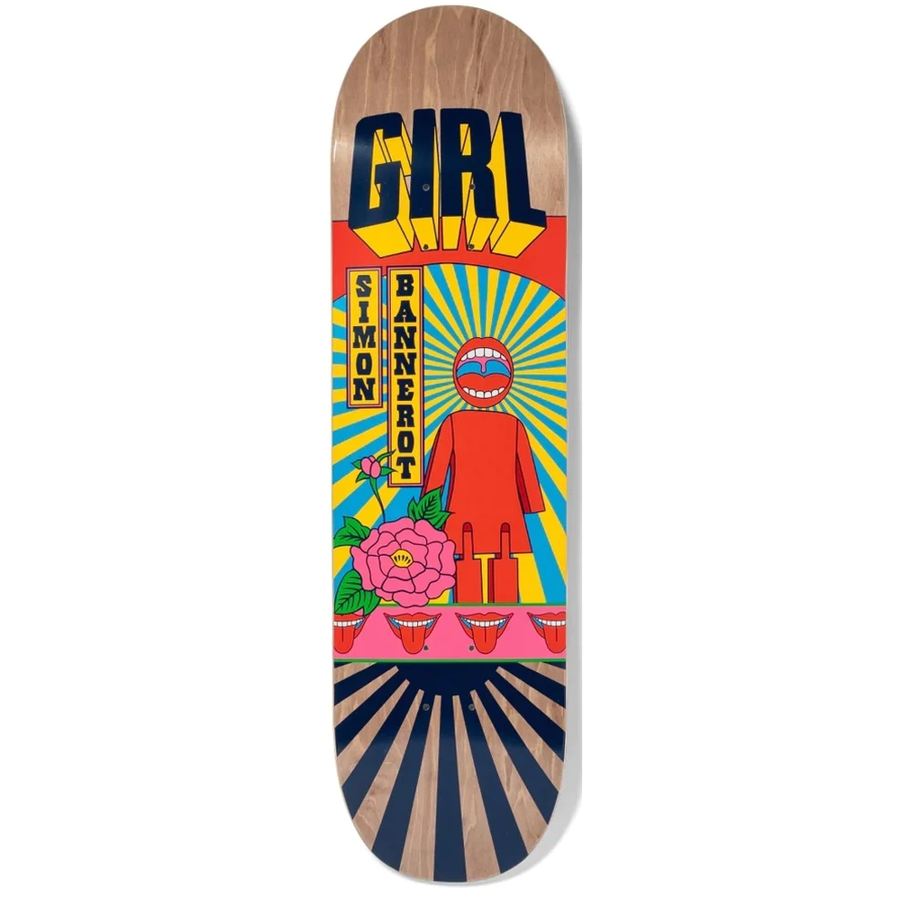 Shape Girl Simon Bannerot Rising Deck 8.5 - Yerbah Skate Shop