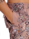 Shorts estampa Hibiscus Terrosos