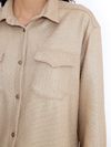 Camisa dourada manga longa AMIR X ASTRID