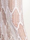Vestido longo sem mangas com textura vazada AMIR SLAMA+JADE JADE