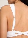 Conjunto top com fecho nas costas e mini saia AMIR SLAMA+JADE JADE