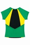 Camiseta Brasil manga curta Jade Jade + A Slama