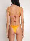Top camiseta e tanga fixa colorido Amir + Tati