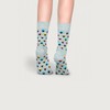 Meia Happy Socks Mini Diamond Cinza