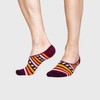 Meia Happy Socks Listras Vinho | SAS06-4000