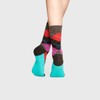 Meia Happy Socks Argyle Marrom | ARY01-8000