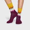 Meia Happy Socks Losango Ocre | FAD01-4000