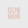 Camiseta Aragäna | Fly Me To The Moon Caqui