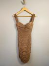 Vestido Unity Seven curto em lourex