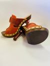 Mule com salto Louis Vuitton