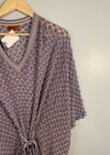 Bata Missoni tricot amarra cintura