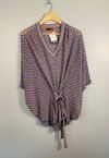 Bata Missoni tricot amarra cintura