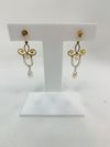 Brinco ouro amarelo 18k