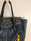 Bolsa Miu Miu Denim Biker