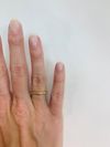Aliança em ouro amarelo