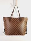 Bolsa Louis Vuitton Neverfull MM Damier Ebène