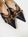 Sapatilha Gucci Horsebit Ballet Chain