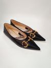 Sapatilha Gucci Horsebit Ballet Chain