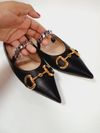Sapatilha Gucci Horsebit Ballet Chain