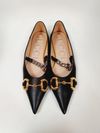 Sapatilha Gucci Horsebit Ballet Chain