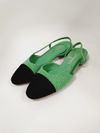 Sapatilha Chanel Cap Toe Tweed