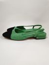 Sapatilha Chanel Cap Toe Tweed