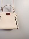 Bolsa Fendi Peekaboo Whipstich pequena