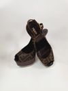Sapato Peep Toe Fendi