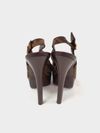 Sapato Peep Toe Fendi