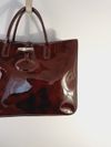 Bolsa Longchamp Roseaux Box Verniz