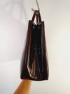 Bolsa Longchamp Roseaux Box Verniz