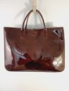 Bolsa Longchamp Roseaux Box Verniz