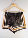 Shorts Couro Cris Barros