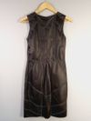 Vestido Couro Patricia Mota