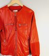 Jaqueta couro Moncler