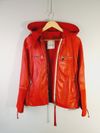 Jaqueta couro Moncler