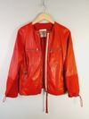 Jaqueta couro Moncler